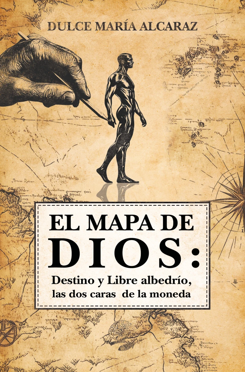 Portada: El mapa de Dios: Destino y Libre albedrío, las dos caras de la moneda
