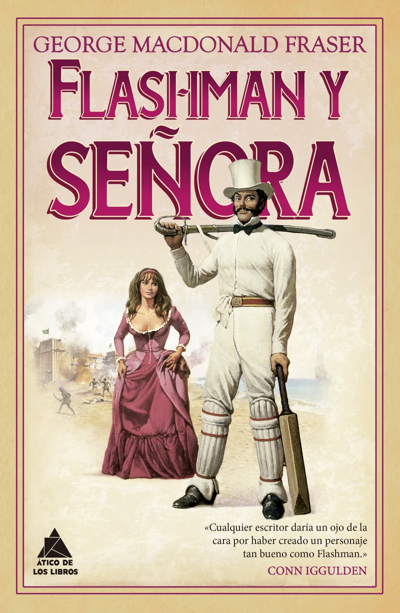 Portada: Flashman y señora