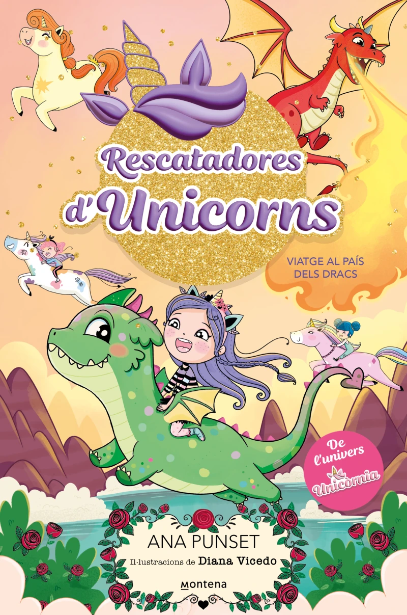 Portada: Rescatadores d'Unicorns 6 - Viatge al País dels Dracs