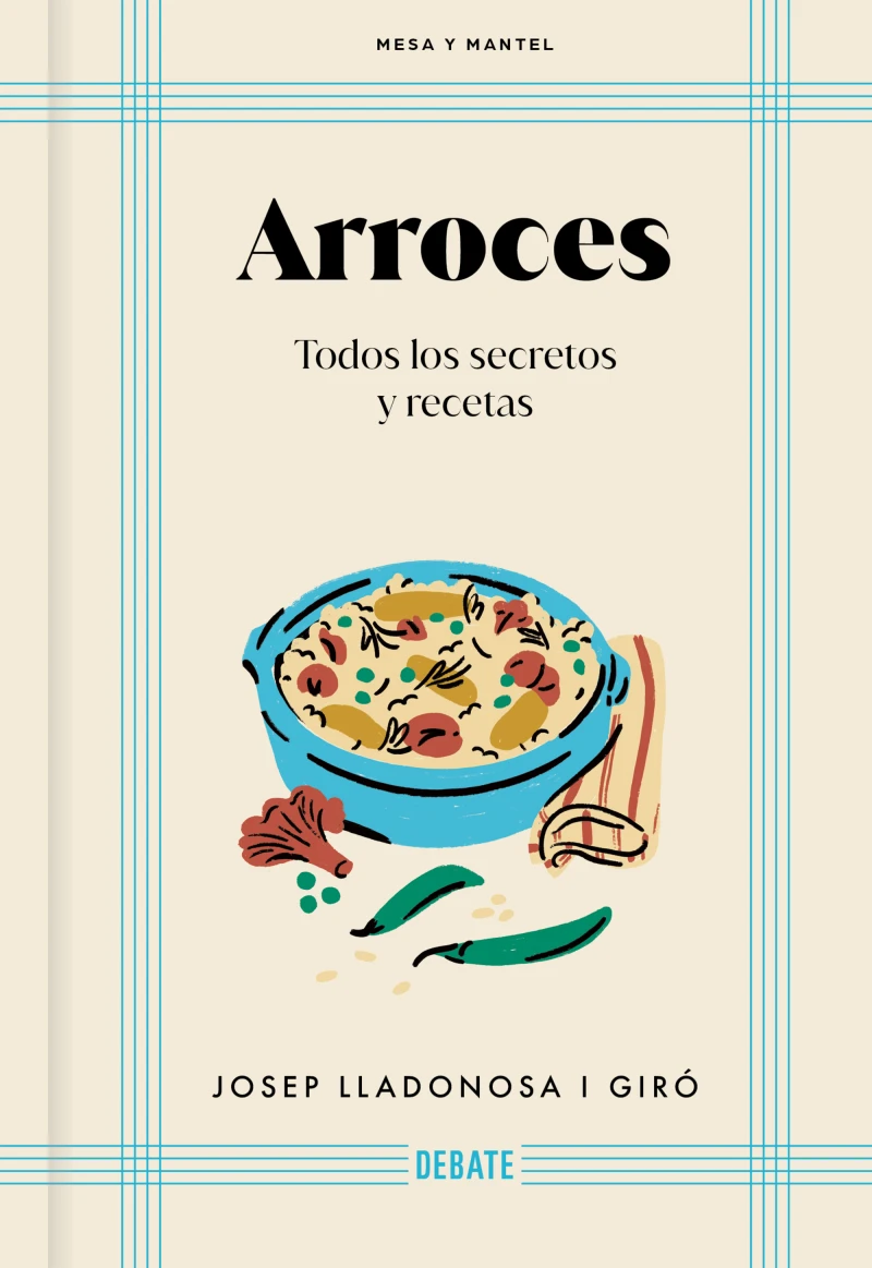 Portada: Arroces (Mesa y mantel)