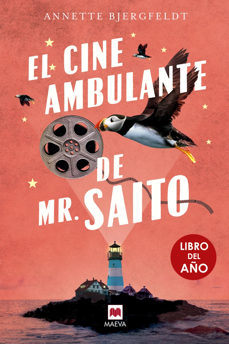 Portada: El cine ambulante de Mr. Saito (Libro del año)