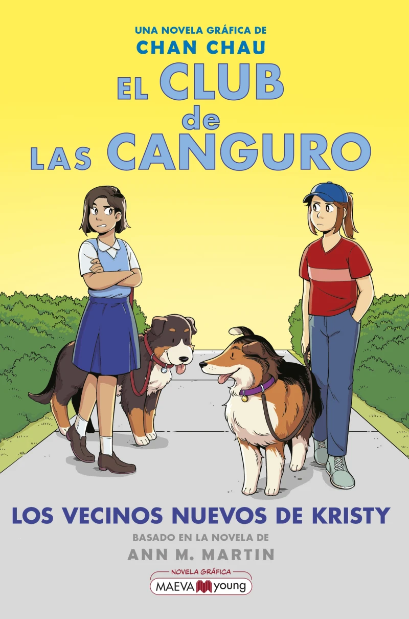 Portada: El Club de las Canguro 10: Los vecinos nuevos de Kristy