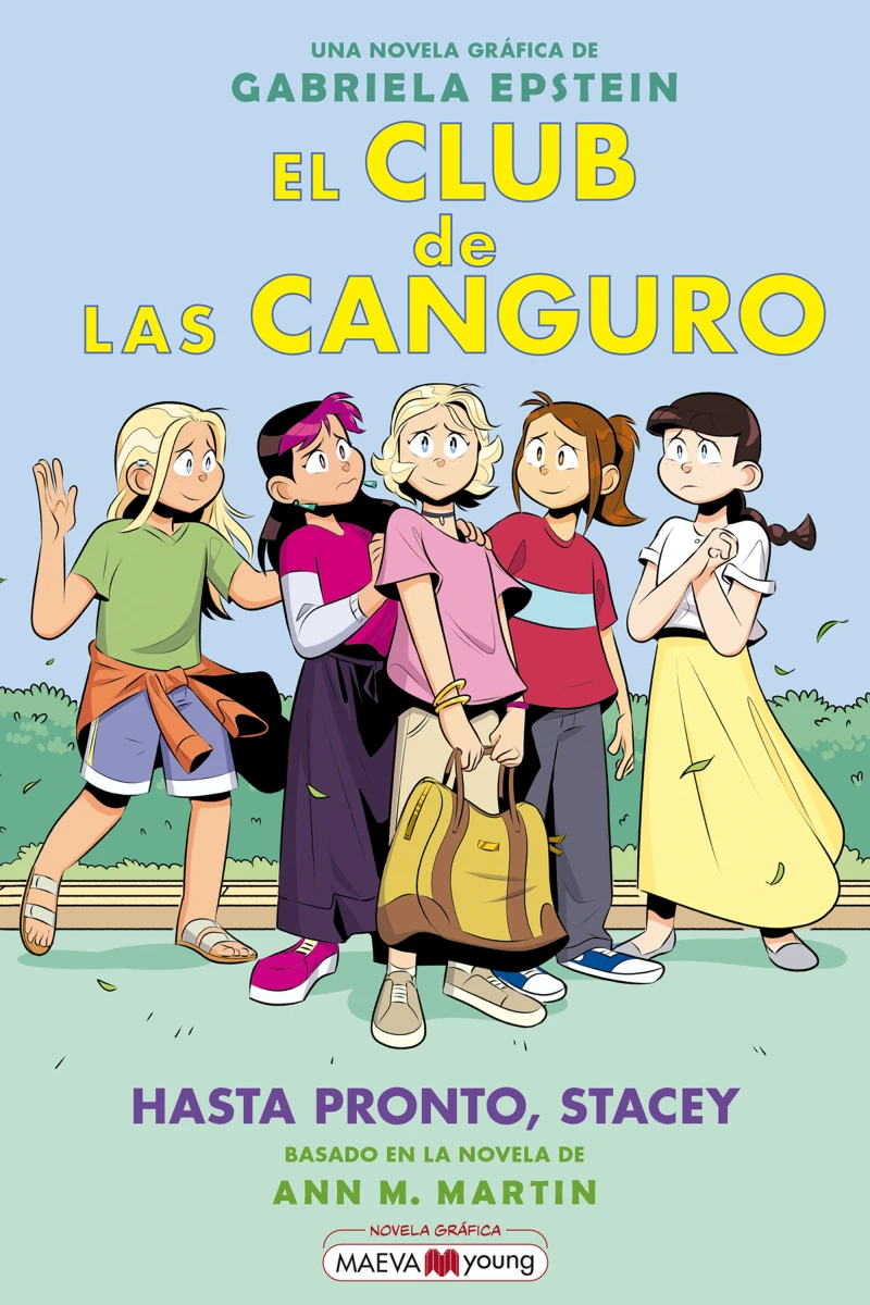 Portada: El Club de las Canguro 11: Hasta pronto, Stacey
