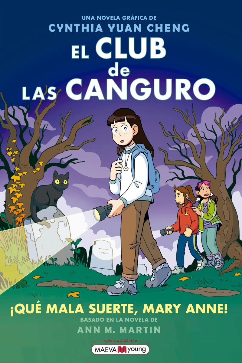 Portada: El club de las canguro 13: ¡Qué mala suerte, Mary Anne!
