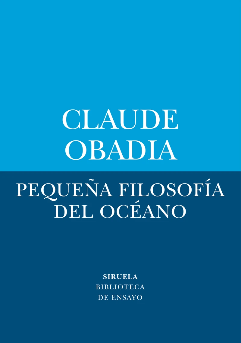 Portada: Pequeña filosofía del océano
