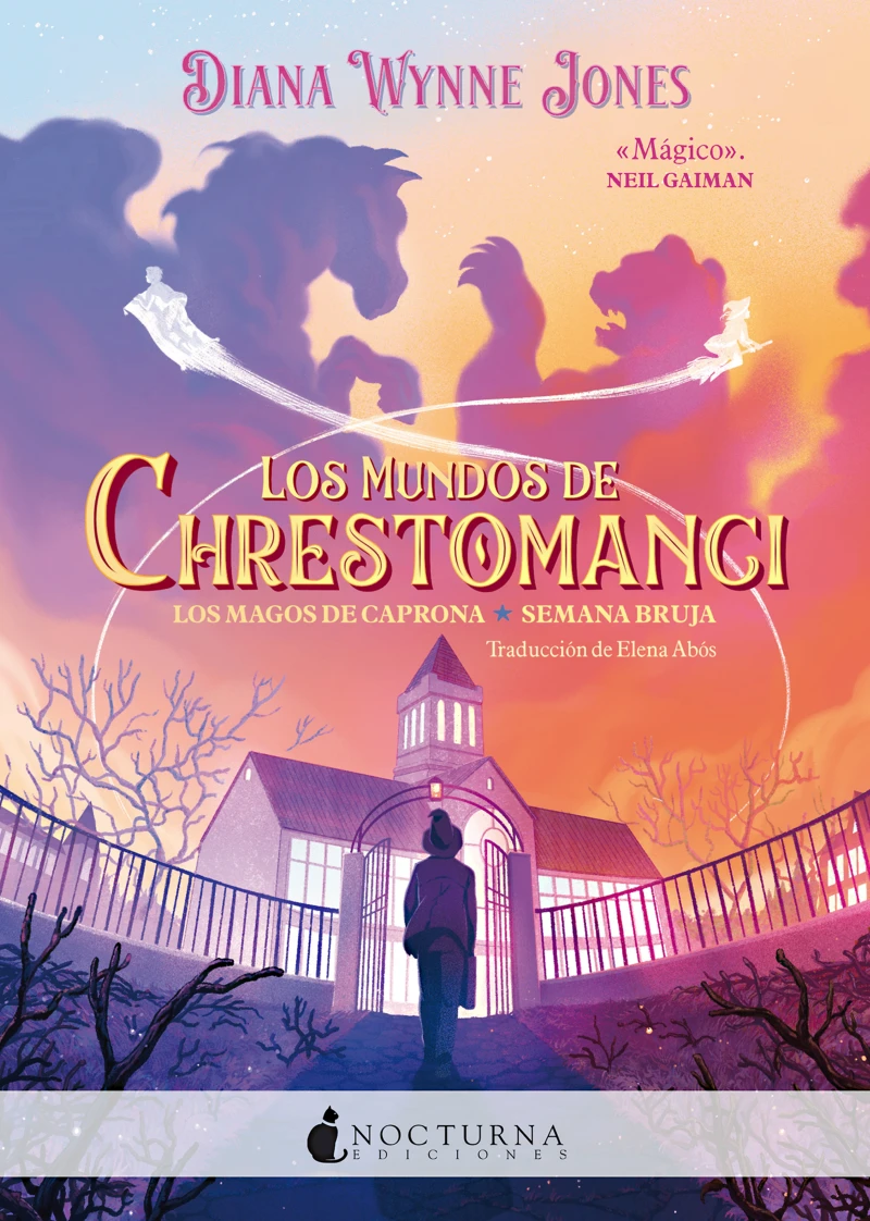 Portada: Los mundos de Chrestomanci: Los magos de Caprona y Semana bruja