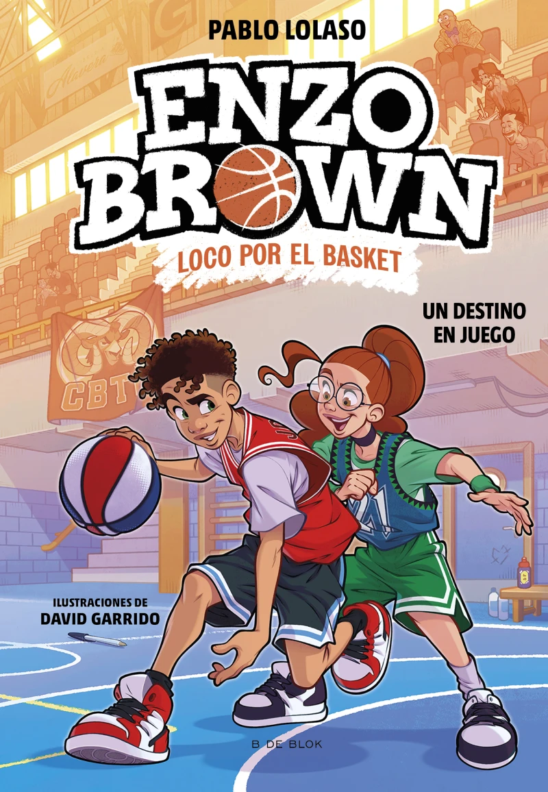 Portada: Enzo Brown: loco por el basket 2 - Un destino en juego