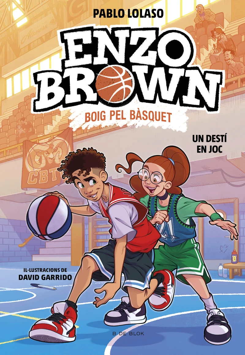 Portada: Enzo Brown: Boig pel bàsquet 2 - Un destí en joc