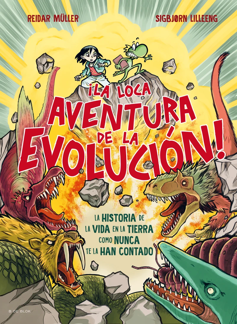 Portada: ¡La loca aventura de la evolución!