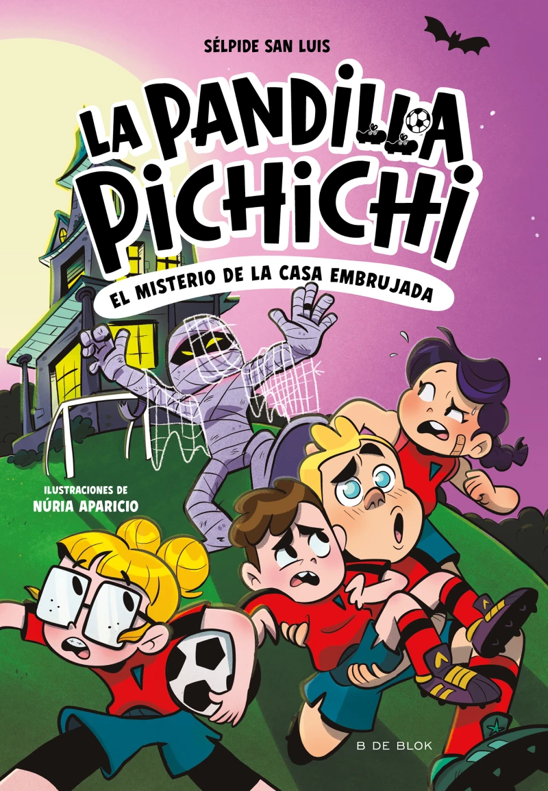 Portada: La Pandilla Pichichi 5 - El misterio de la casa embrujada