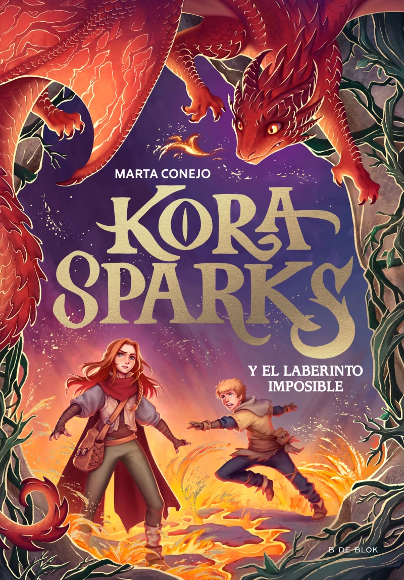 Portada: Kora Sparks 2 - Y el laberinto imposible