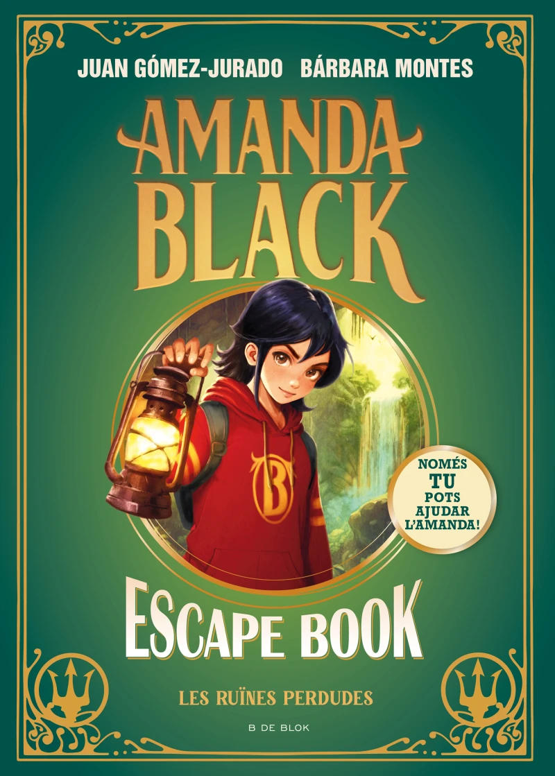 Portada: Amanda Black - Escape book: Les ruïnes perdudes