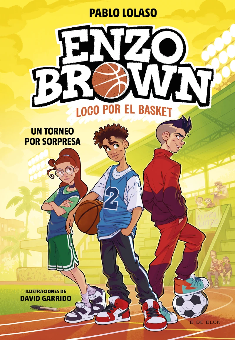 Portada: Enzo Brown: loco por el basket 3 - Un torneo por sorpresa