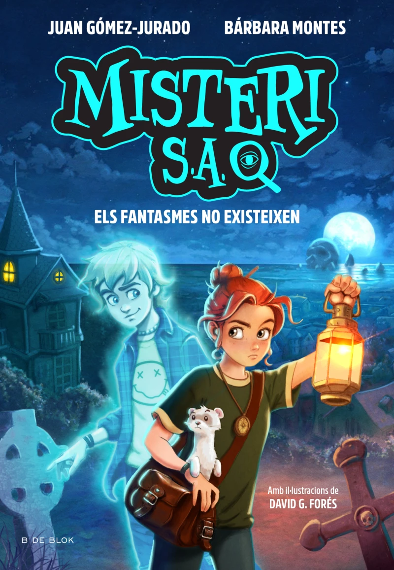 Portada: Misteri S.A. 1 - Els fantasmes no existeixen