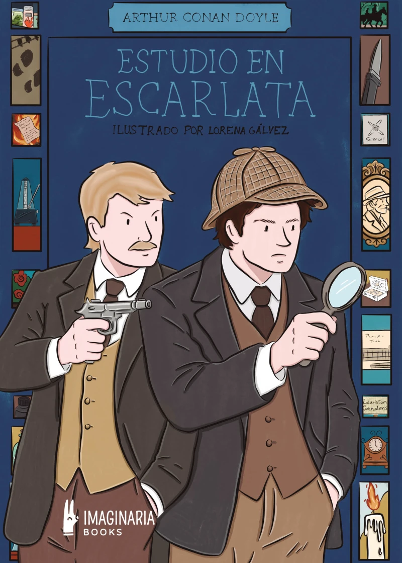 Portada: Estudio en escarlata