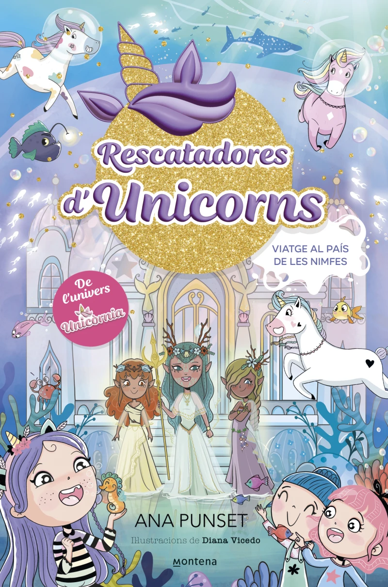 Portada: Rescatadores d'Unicorns 7 - Viatge al País de les Nimfes
