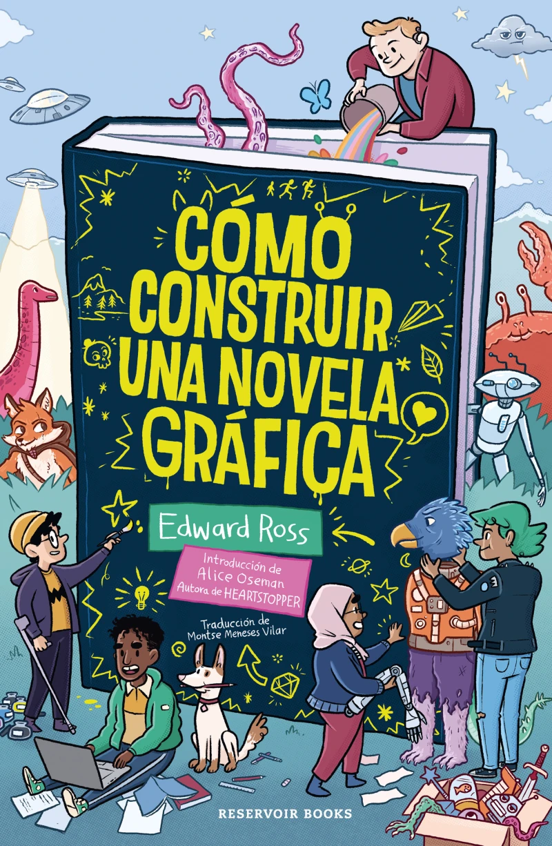 Portada: Cómo construir una novela gráfica
