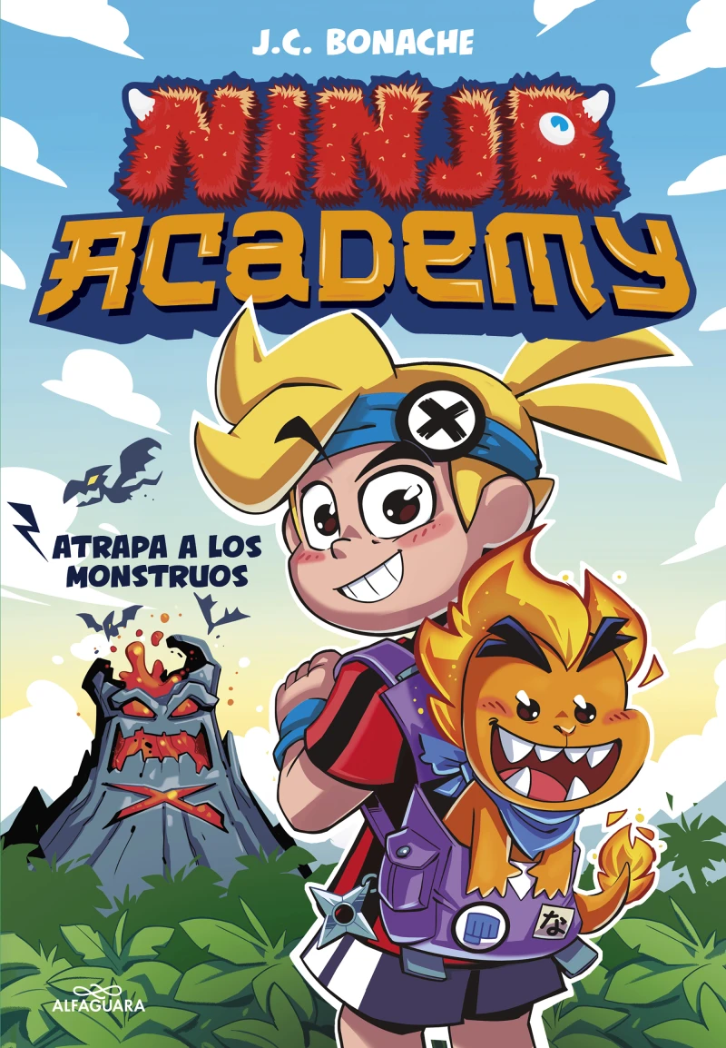 Portada: Ninja Academy 1 - Atrapa a los monstruos