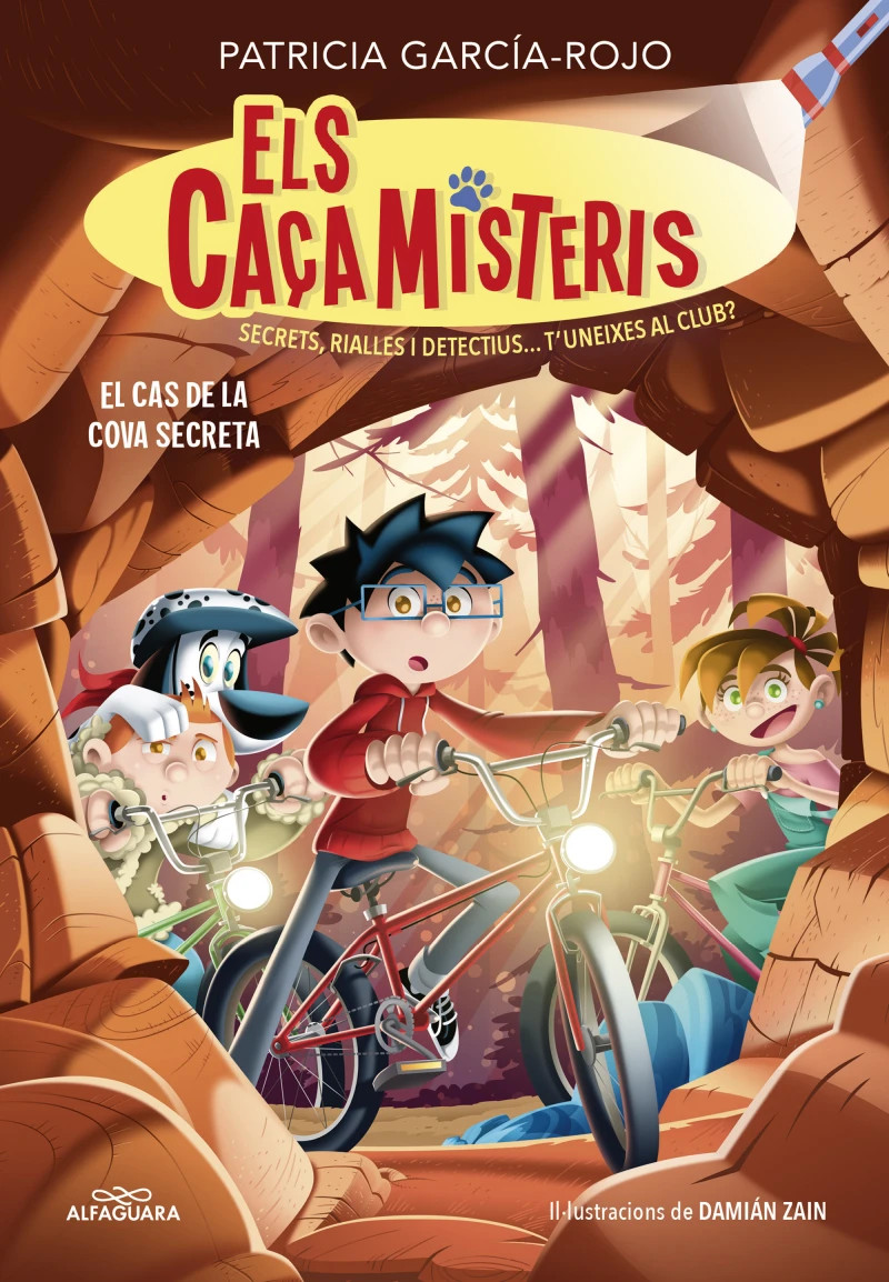 Portada: Els caçamisteris 9 - El cas de la cova secreta