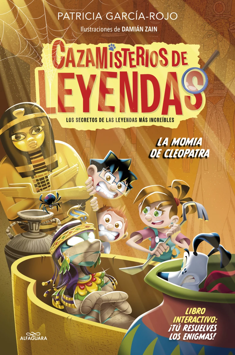 Portada: Cazamisterios de leyendas 2 - La momia de Cleopatra