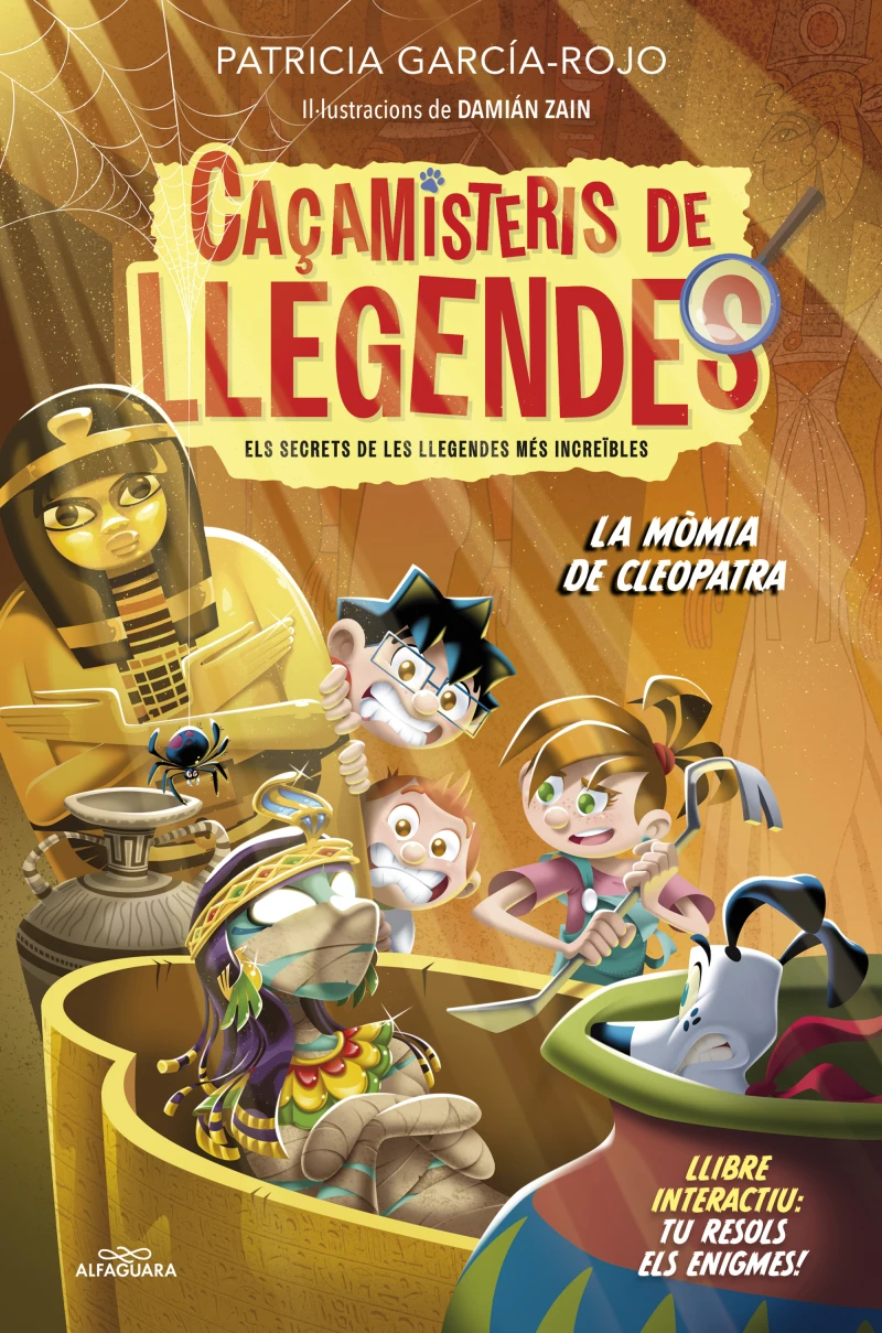 Portada: Caçamisteris de llegendes 2 - La mòmia de Cleopatra