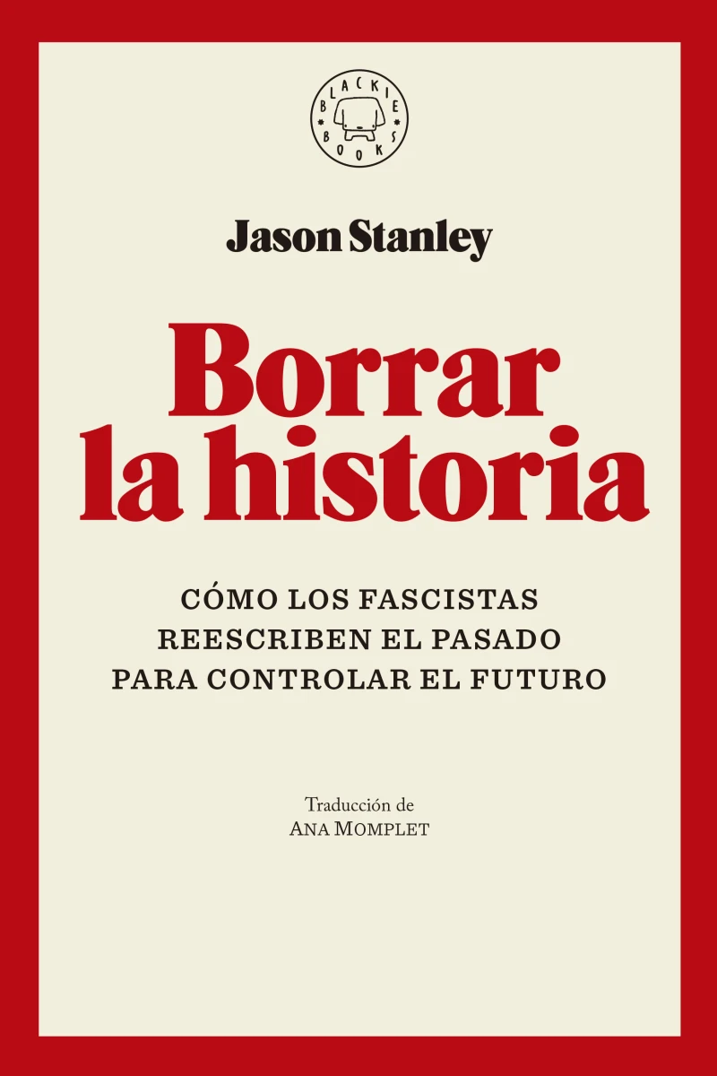 Portada: Borrar la historia