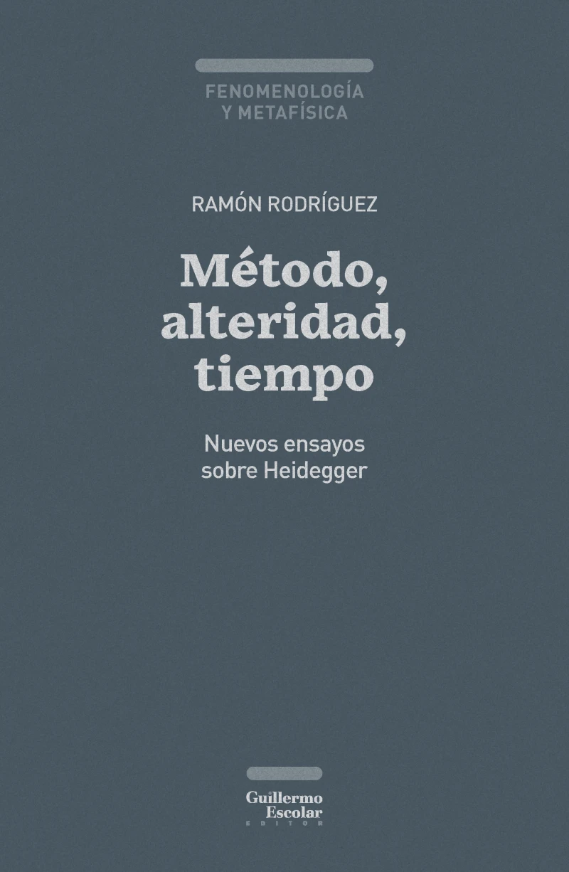 Portada: Método, alteridad, tiempo