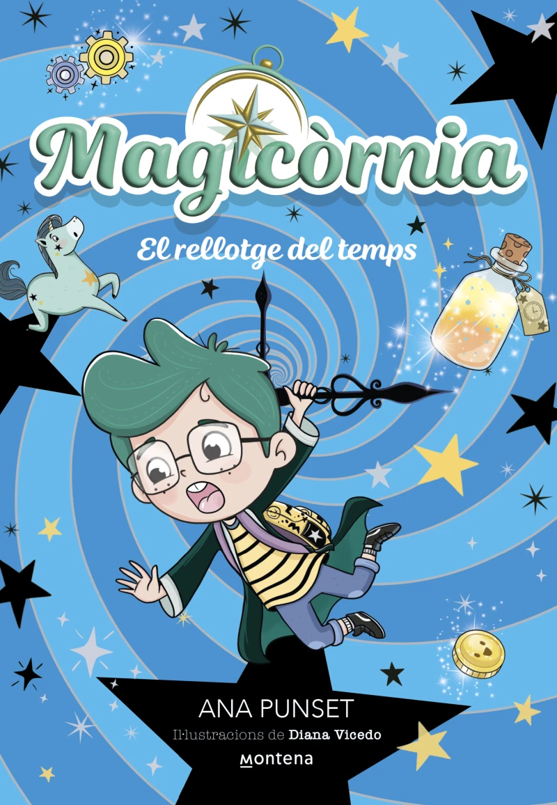 Portada: Magicòrnia 3 - El rellotge del temps