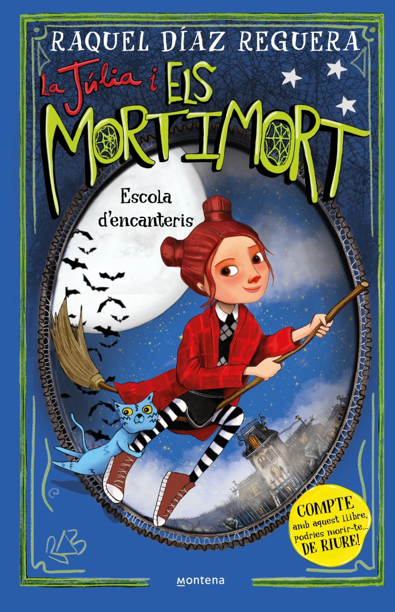 Portada: La Júlia i els Mortimort 3 - Escola d'encanteris