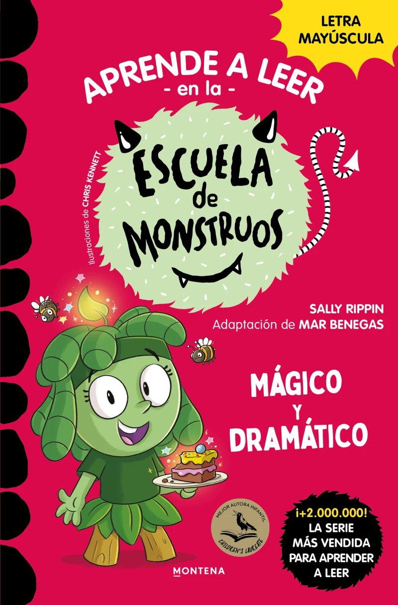 Portada: Aprender a leer en la Escuela de Monstruos 23 - Mágico y dramático