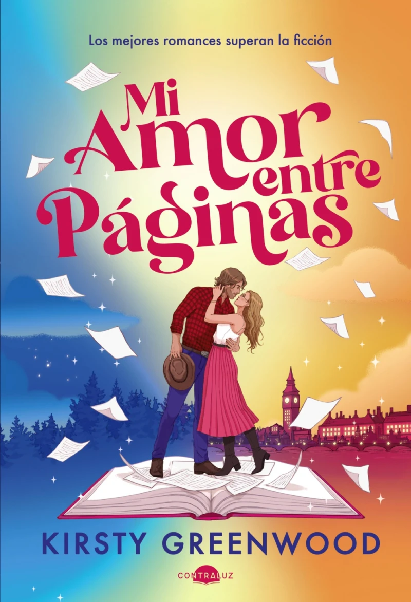 Portada: Mi amor entre páginas