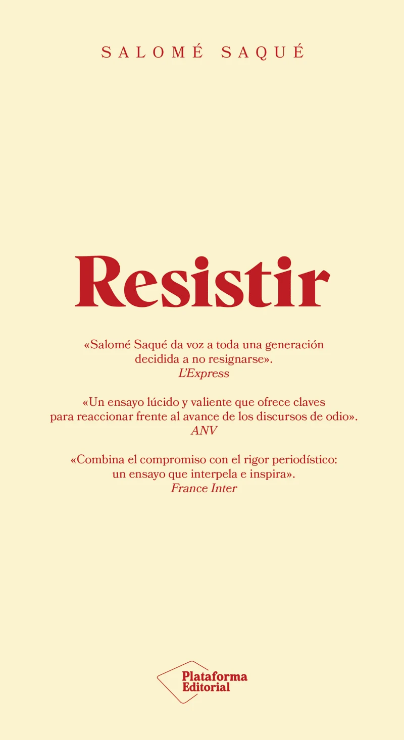 Portada: Resistir