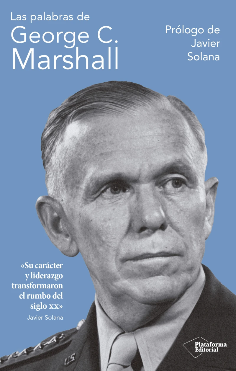 Portada: Las palabras de George C. Marshall