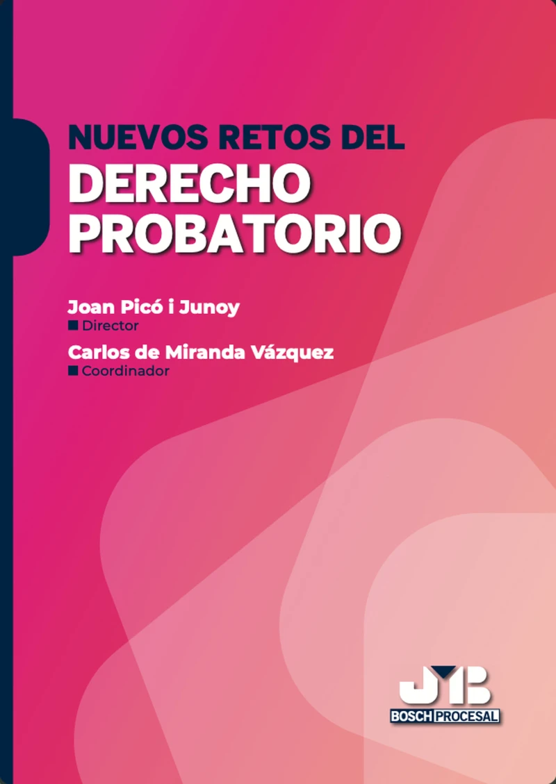 Portada: Nuevos retos del Derecho Probatorio