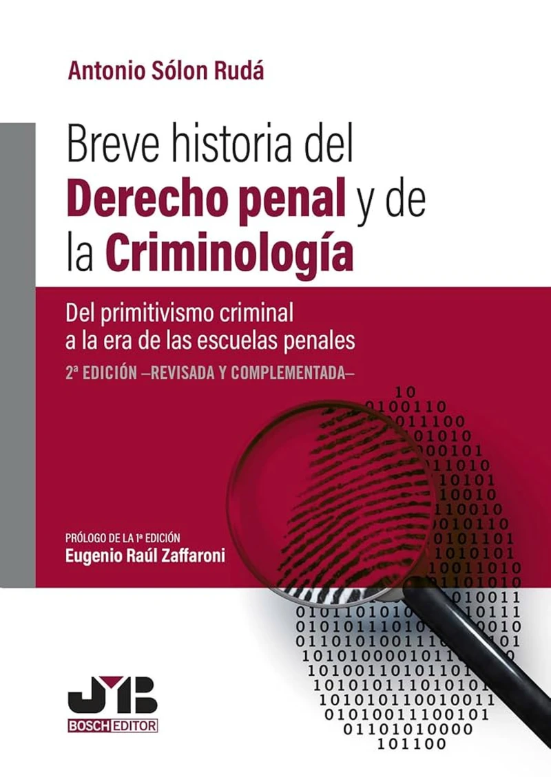 Portada: Breve historia del Derecho penal y de la Criminología. 2da edición