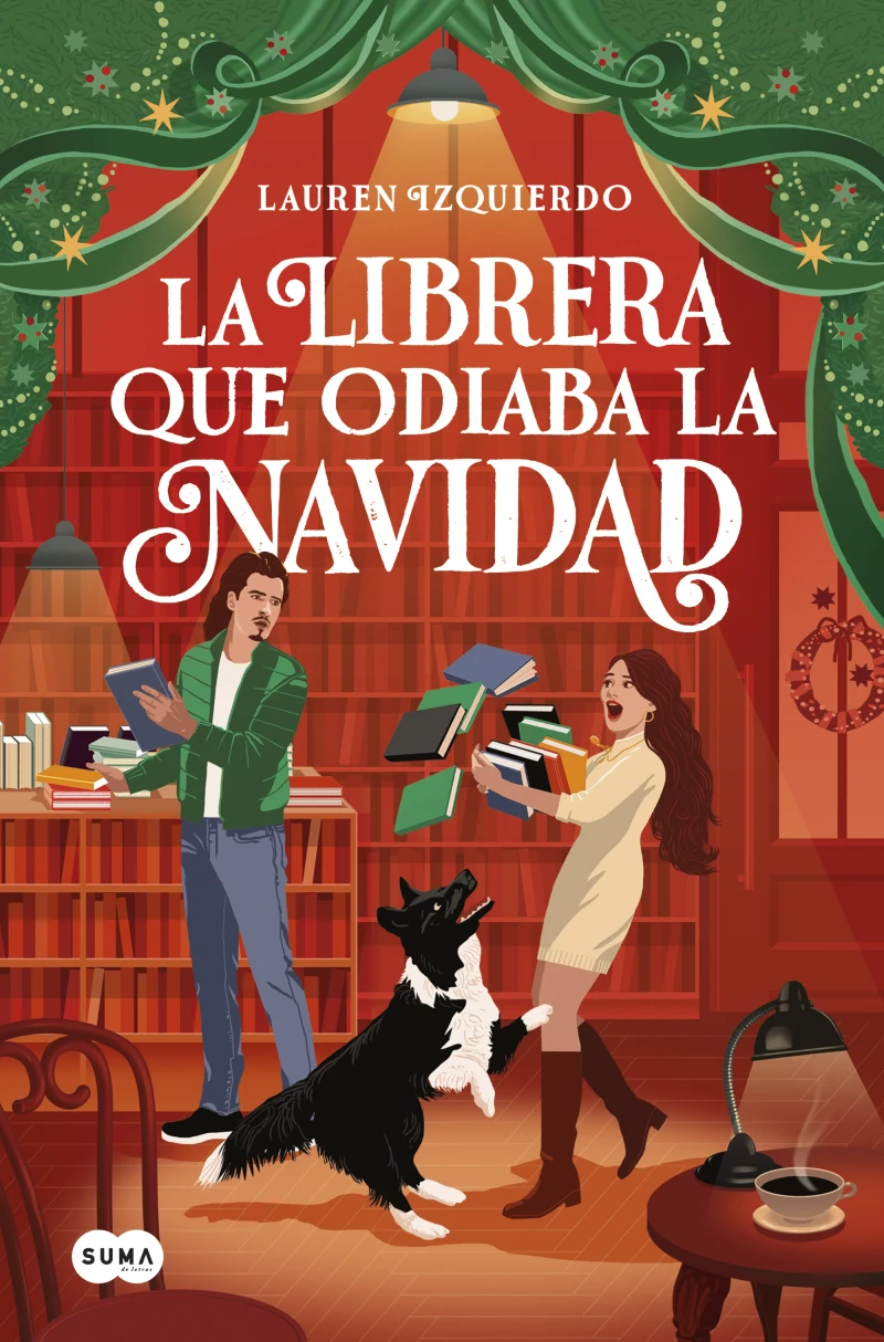 Portada: La librera que odiaba la Navidad