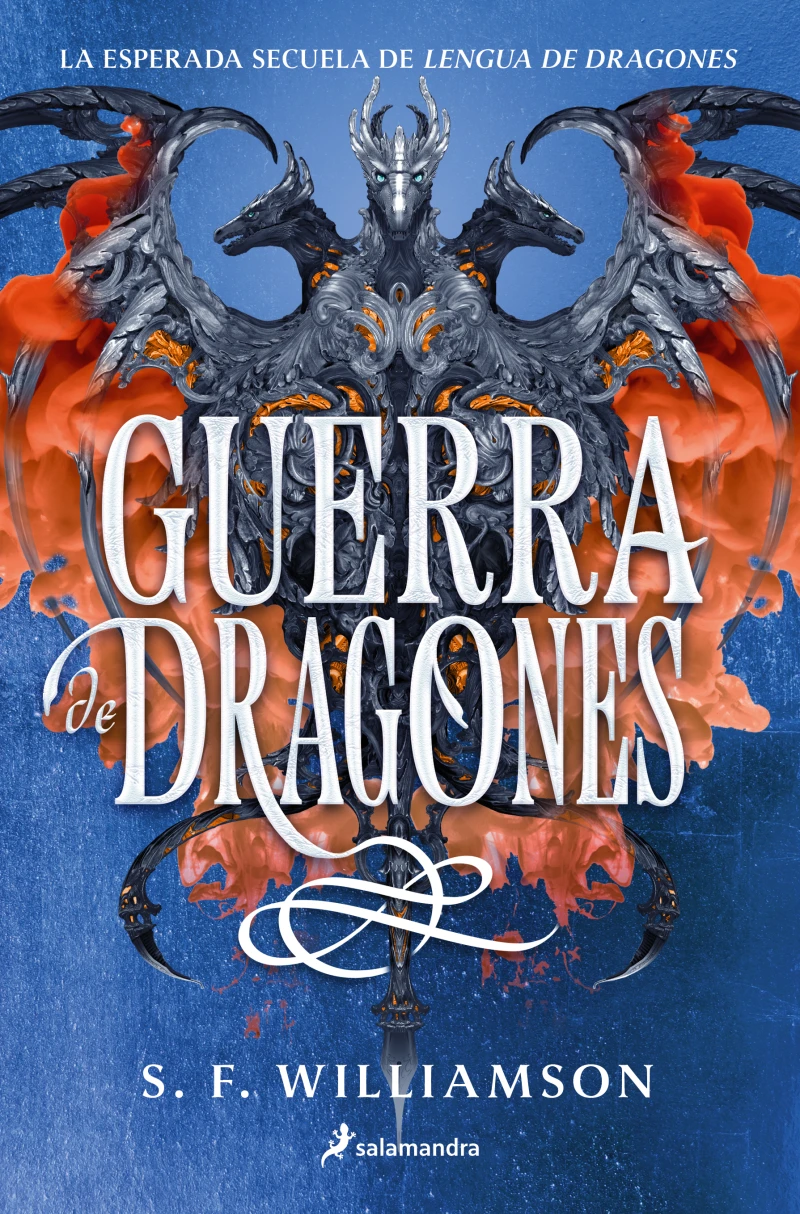 Portada: Guerra de dragones (Lengua de dragones 2)