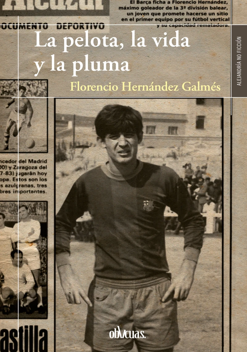 Portada: La pelota, la vida y la pluma