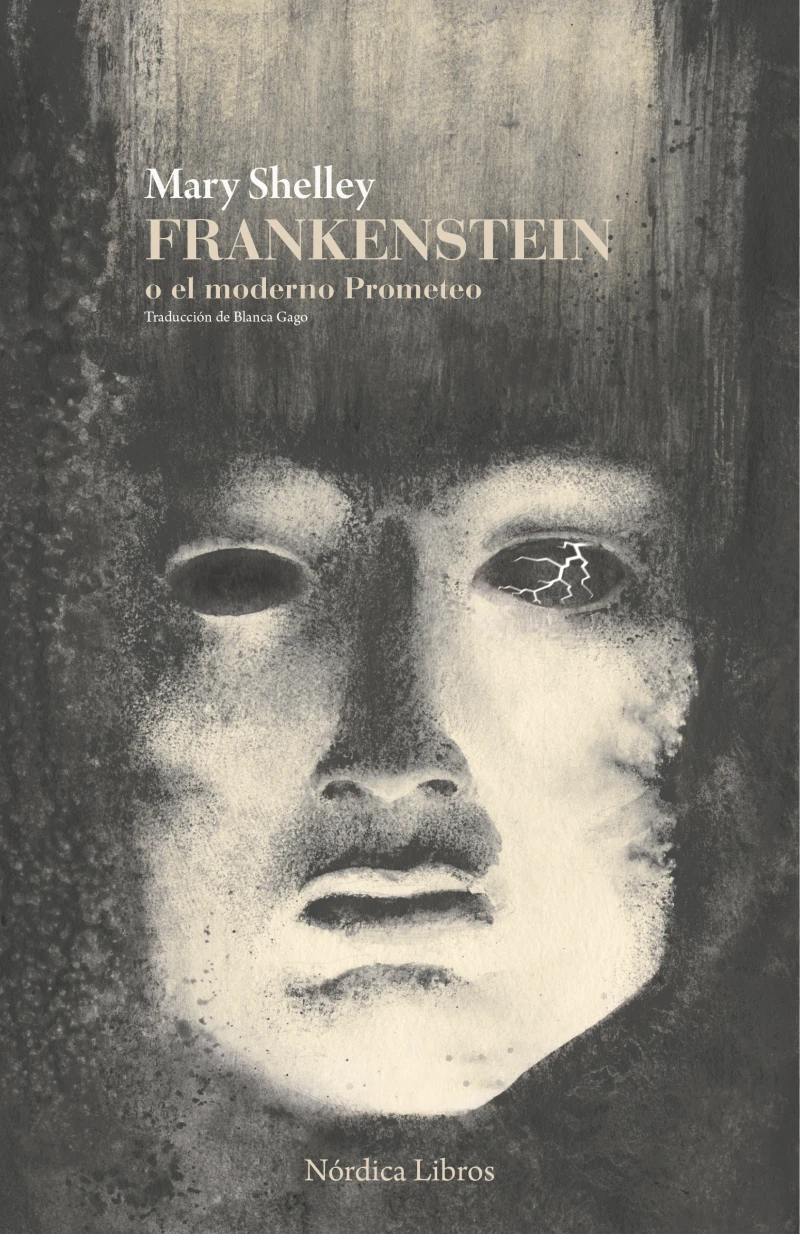 Portada: Frankenstein o el moderno Prometeo
