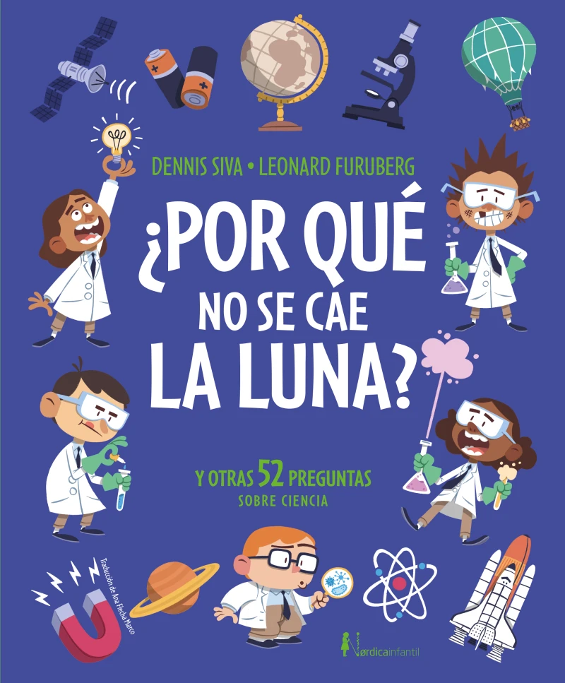 Portada: ¿Por qué no se cae la luna?