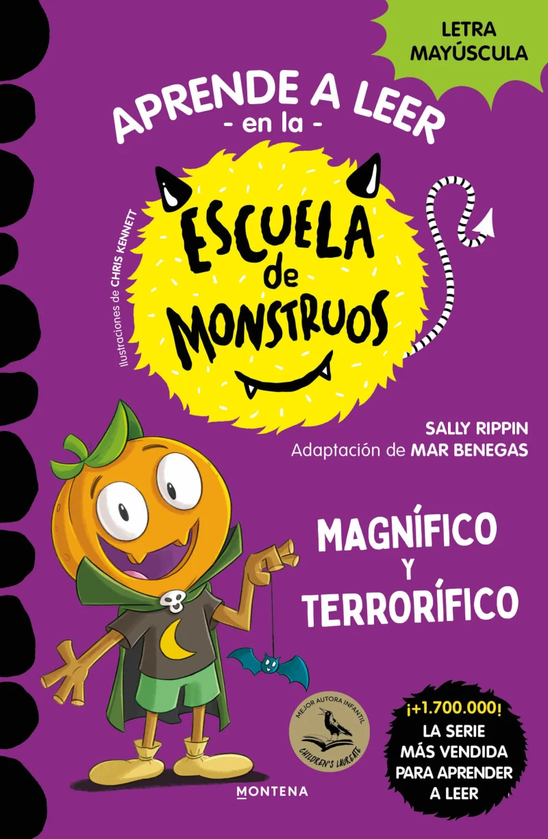 Portada: Aprender a leer en la Escuela de Monstruos 25 - Magnífico y terrorífico