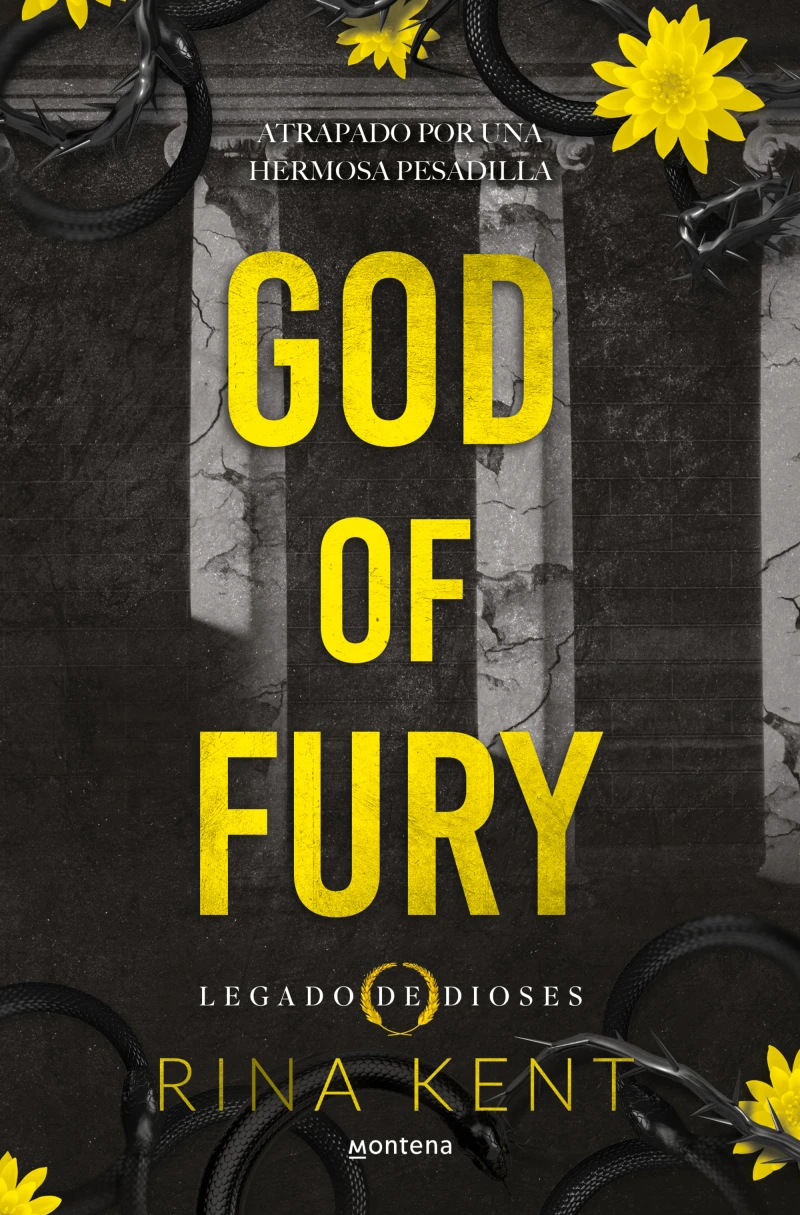 Portada: God of fury (Legado de Dioses 5)