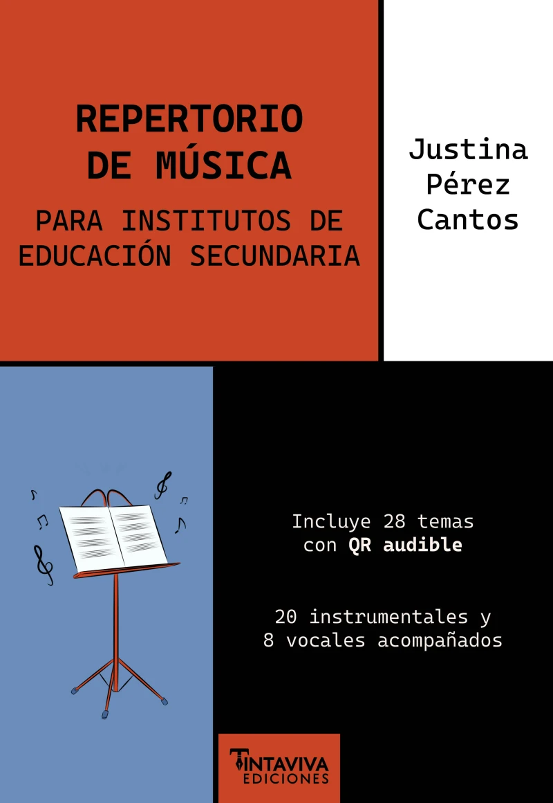 Portada: Repertorio de Música para Institutos de Educación Secundaria