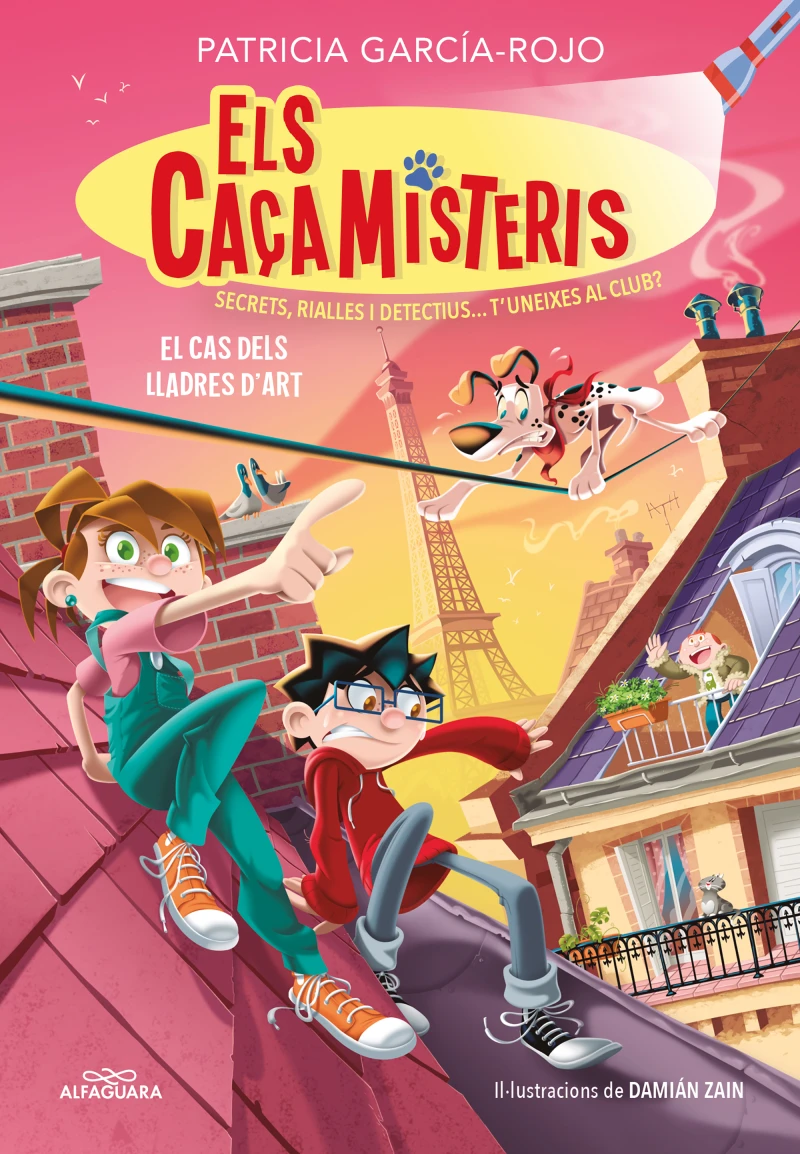 Portada: Els caçamisteris 10 - El cas dels lladres d'art
