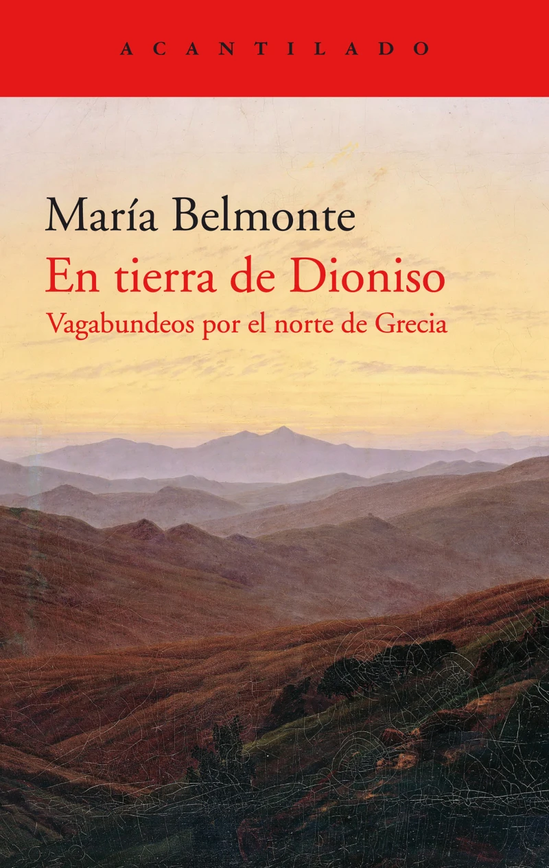Portada: En tierra de Dioniso