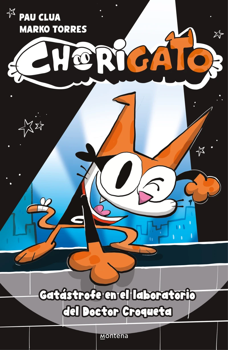 Portada: Chorigato 1 - Gatástrofe en el laboratorio del Doctor Croqueta
