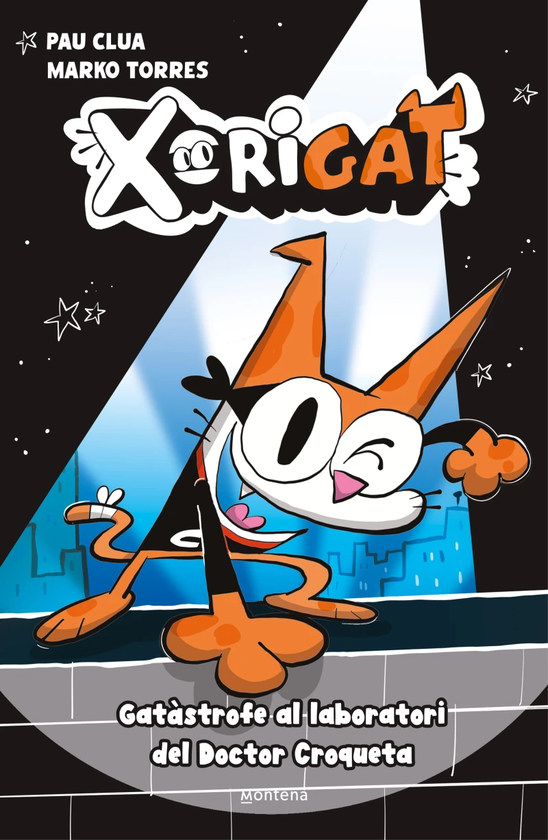 Portada: Xorigat 1 - Gatàstrofe al laboratori del Doctor Croqueta