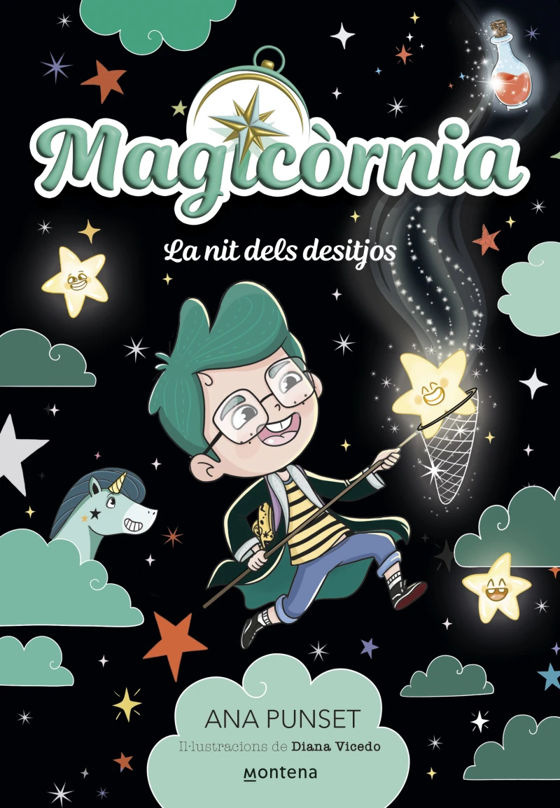 Portada: Magicòrnia 4 - La nit dels desitjos