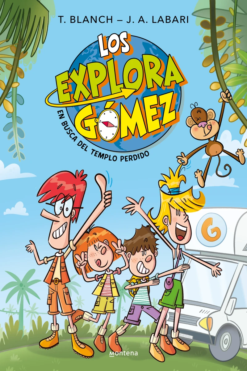 Portada: Los Exploragómez 1 - En busca del templo perdido