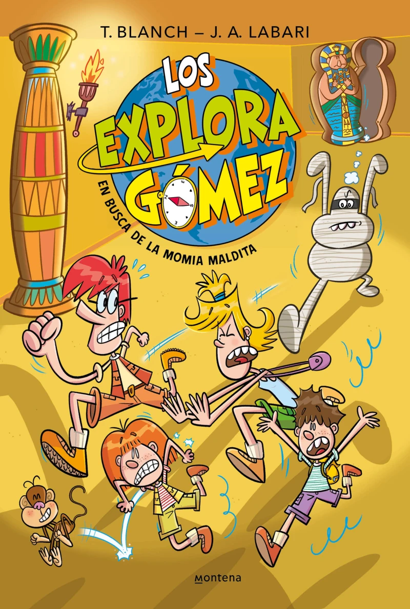 Portada: Los Exploragómez 2 - En busca de la momia maldita​
